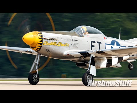 Warbird/Military Arrivals/Departures - Monday Part 1 - EAA AirVenture Oshkosh 2024