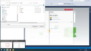 Download the video "Upload program from a Beckhoff TwinCAT 3 PLC"