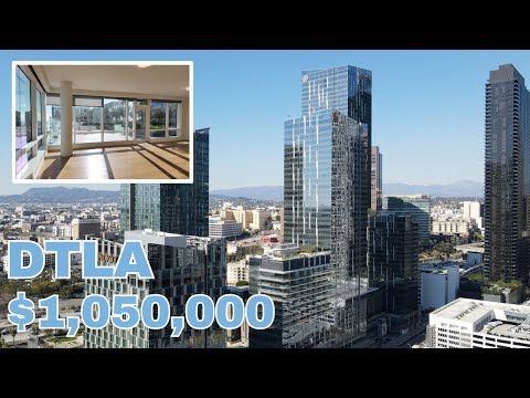 INSIDE a $1M Downtown LA Luxury Condo | Epic Views, Amenities & Private Balcony Tour!