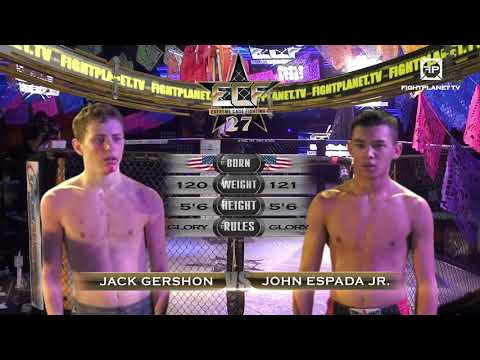 ECF 27: Jack Gershon VS John Espada Jr.  Full HD
