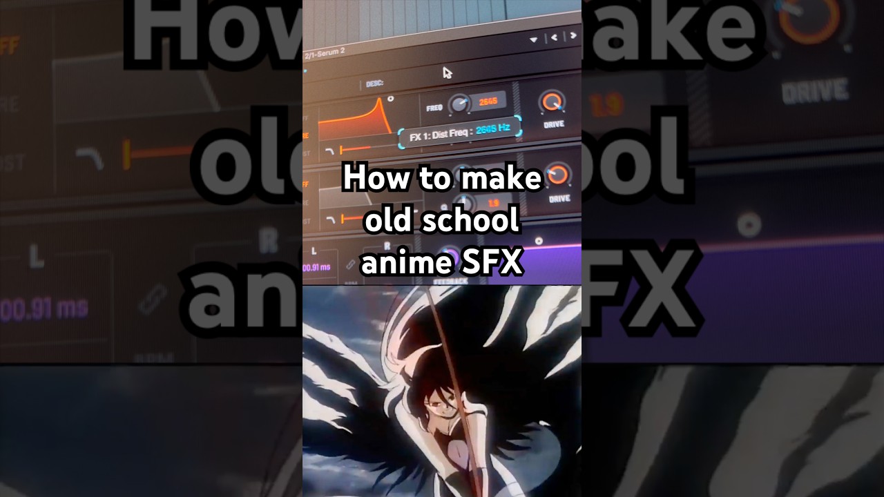 anime sfx tutorial