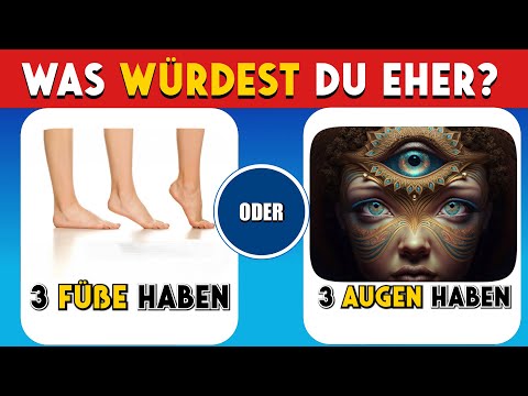 Was Würdest Du Eher? - Die LUSTIGEN Fragen 😂
