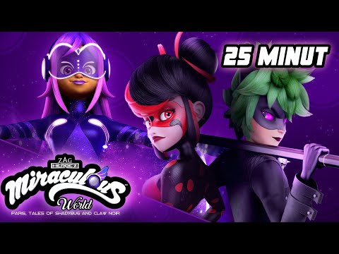 ⭐ PARYŻ: DEMONKA I CZARCI KOT – Kompilacja 🇵🇱🔮  | Subskrybuj @Miraculous_Polish | Miraculum