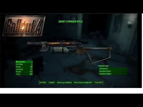 Fallout 4 Guide - How to get the Syringer Rifle | PC ULTRA (1080p HD)