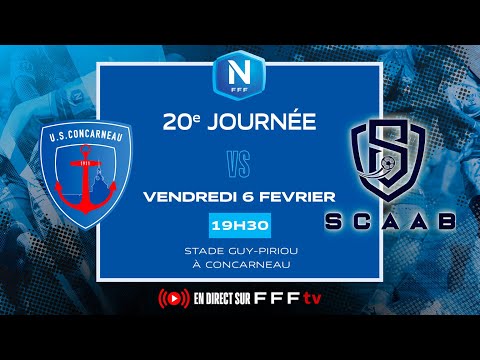 J20 I US Concarneau vs SC Aubagne AB en replay I National FFF 2025-2026