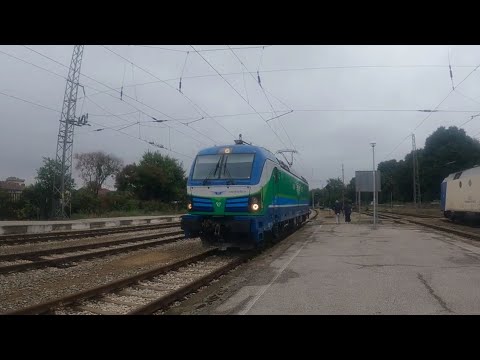 [4K] Маневри на Siemens Smartron 80 037 на ЦГ Русе / Maneuvers of Siemens Smartron 80 037 at CS Ruse