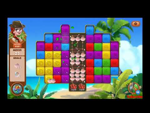 Lost Island Blast Adventure Level 618 NO BOOSTERS - A S GAMING