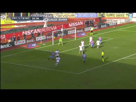 Catania 1-3 AC Milan 2013 2014 | Full Highlights Arabic Comm.