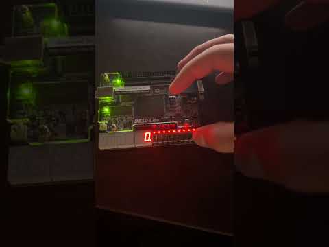 Lab 1 Demo (0-9 4-bit Binary to BCD)