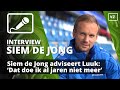 Siem de Jong adviseert Luuk: 'Dat doe ik al jaren niet meer'