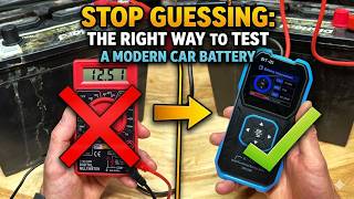 Stop Guessing: The Right Way to Test a Modern Car Battery