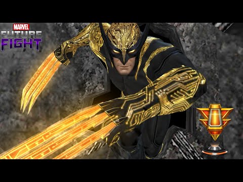 Wolverine T3 Level 70 Timeline Battle Auto Play [Vibranium Top 10 Teams] - Marvel Future Fight