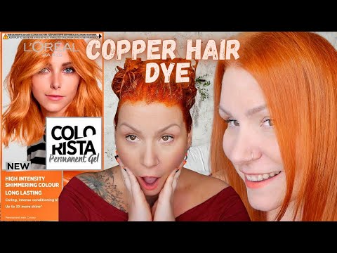 L'OREAL PARIS COLORISTA COPPER // DYEING MY OWN HAIR...