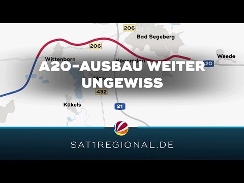 Ausbau der A20 in Schleswig-Holstein weiter ungewiss