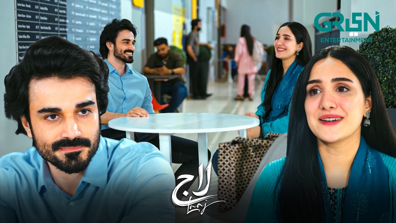 Tumhari Har Khushi Meri Zimmedari Hai 💕 Aiza Awan | Syed Jibran | Sachal Afzal | Laaj | Green TV