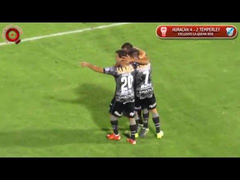 Huracan vs Temperley el Globo empata en dos minutos - La Banda de La Quema - www.laquemaweb.com.ar