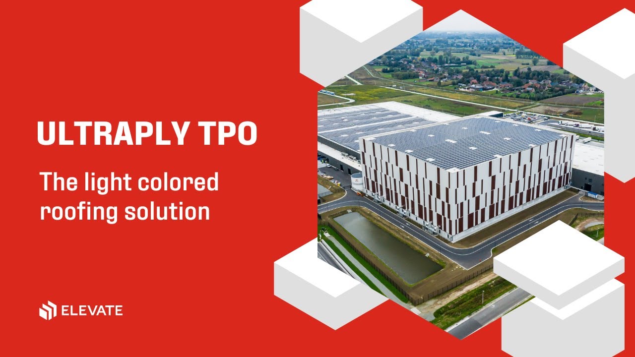 Elevate  UltraPly TPO - the light colored roofing solution
