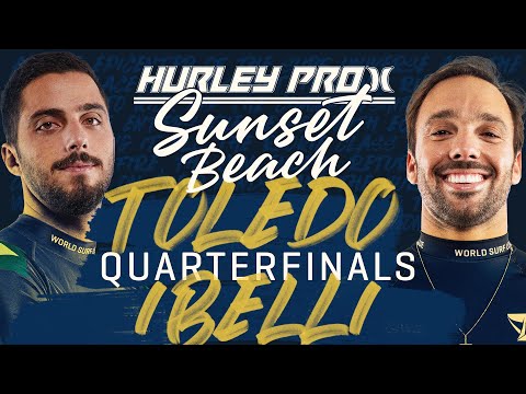 Filipe Toledo vs Caio Ibelli | Hurley Pro Sunset Beach 2023 - Quarterfinals Heat Replay