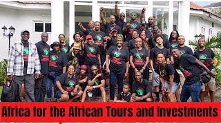 African Americans enjoying tours in Africa with an opportunity to be part of an investment community