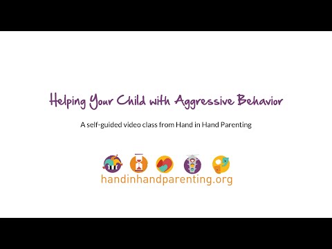 The first step to decreasing your child's aggression