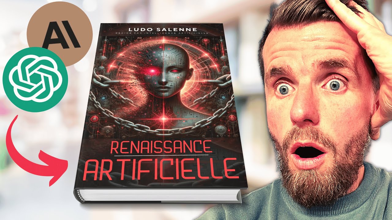 J'AI ÉCRIT UN LIVRE ENTIER AVEC L'IA ET CHATGPT (trop facile !)