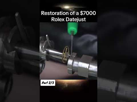 Restoration of a $7000 Rolex Datejust #restoration #watch #clock #restorationclock