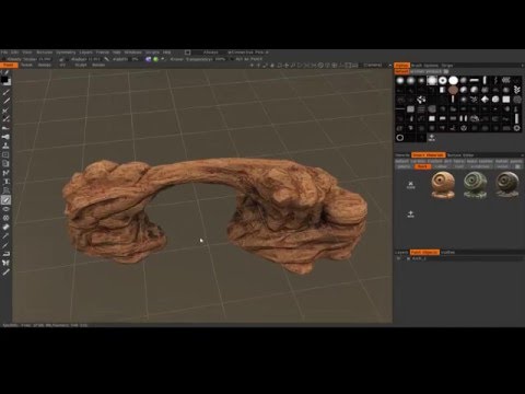 Photo - Part 1 (Blocking Out the Shape) | Arid Arch Tutorial - 3DCoat