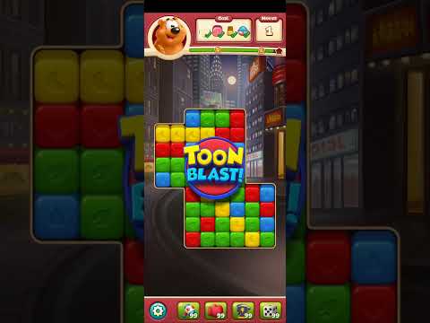 Toon Blast Level 2681 No Boosters Series