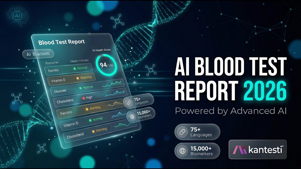 AI Blood Test Interpretation 2026 — Instant Lab Analysis | Kantesti