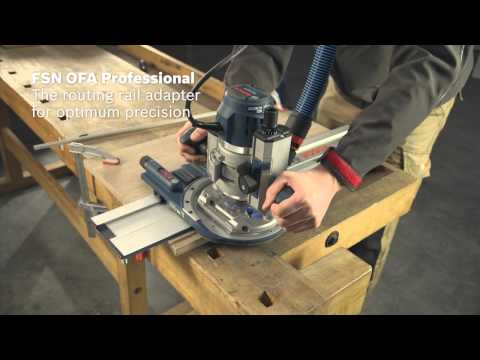 Bosch Kreipiančiosios liniuotės adapteris FSN OFA video