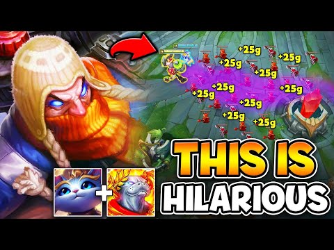 URF SINGED + URF YUUMI = DOUBLE PROXY IN THE ENEMY BASE! (THIS IS HILARIOUS)