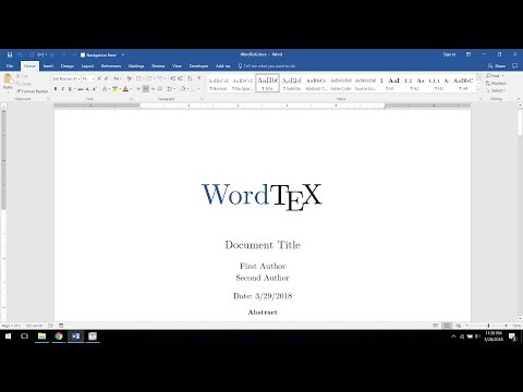 WordTeX - A WYSIPCTWOTCG Typesetting Tool