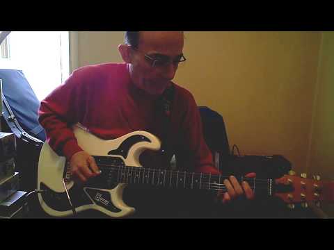 Rockabilly style in A guitar lesson - part 2 of 3