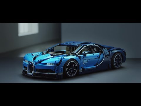 Конструктор MORK «Bugatti» 1:14 MOC 023001-1 (Technic 42083) / 1225 деталей