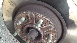Changing The Brakes On The 2006 Chevrolet Uplander