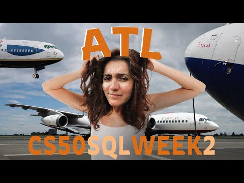 (CS50 SQL) PROBLEM SET 2 - ATL | SOLUTION