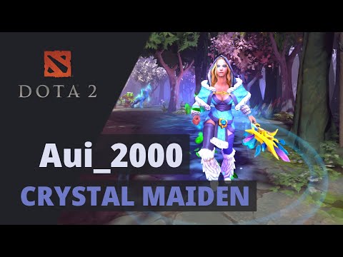 Aui_2000 (Rank 90) plays Crystal Maiden Dota 2 Full Gameplay