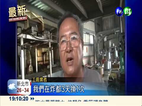 回鍋油炸豆棗 炸到變黑還在用!