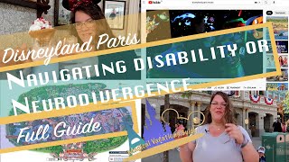 ADHD Autism or in a wheelchair in Disneyland Paris? Complete guide + 7 tips! | Prepare your stay!