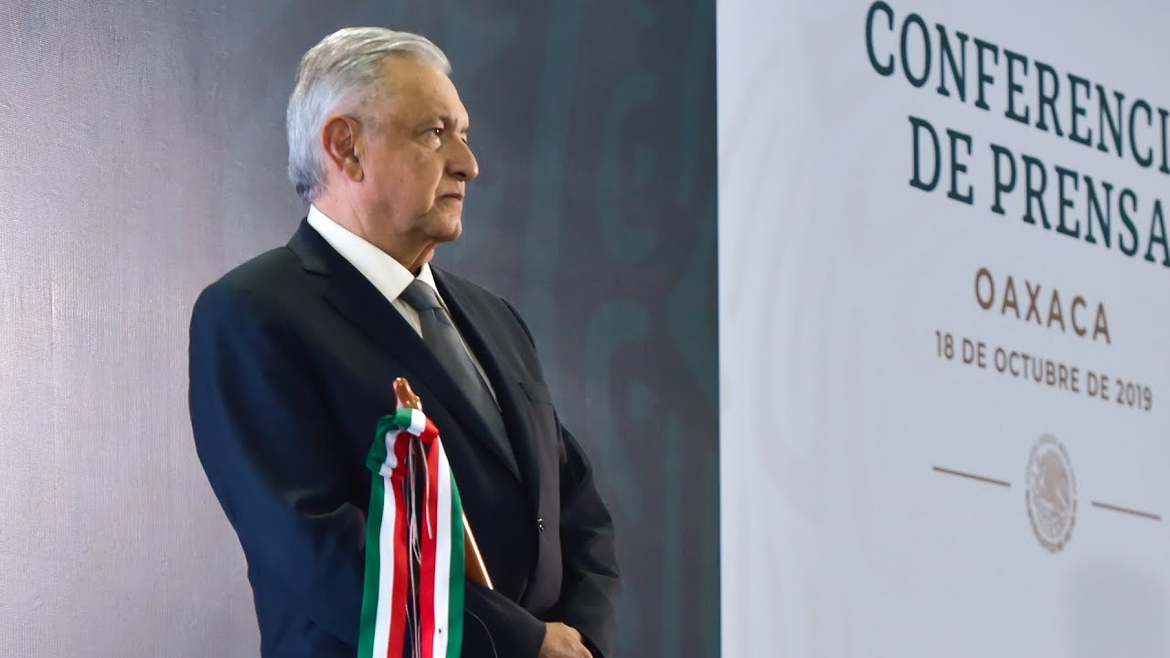 Mañanera de AMLO del 18 de octubre de 2019