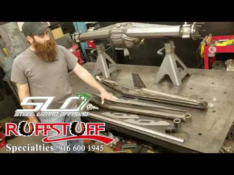 RUFF STUFF URC TRAILING ARM FABRICATION