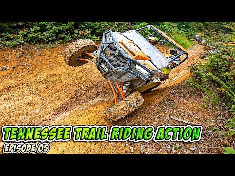 Tennessee Trail Riding Action - RZR's slaying a serious climb + havin a good time  - EP 05 - SXS/UTV