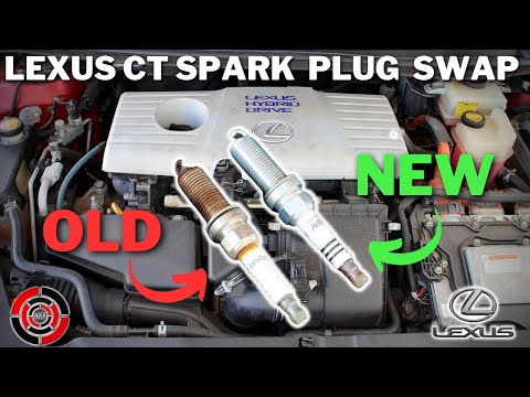 Lexus CT200h Spark Plug Change