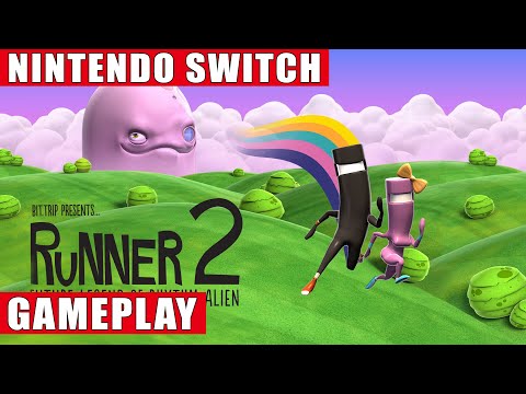 BIT.TRIP Presents... Runner2: Future Legend of Rhythm Alien Nintendo Switch Gameplay