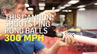 Build Your Own Ping Pong Ball Cannon