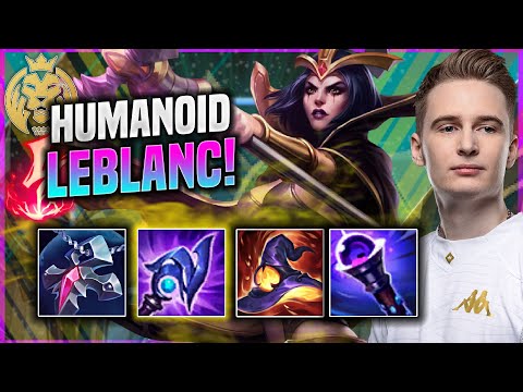 HUMANOID IS A BEAST WITH LEBLANC! - MAD Humanoid Plays Leblanc MID vs Xerath! | Patch 11.16
