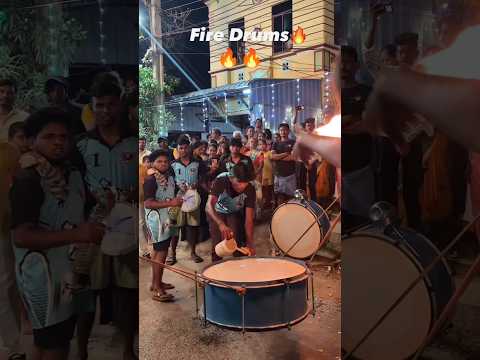 Fire drum 🥁🥁🔥🔥🔥
