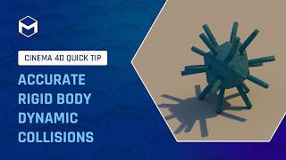 #C4DQuickTip 222: Accurate Rigid Body Dynamic Collisions in Cinema 4D