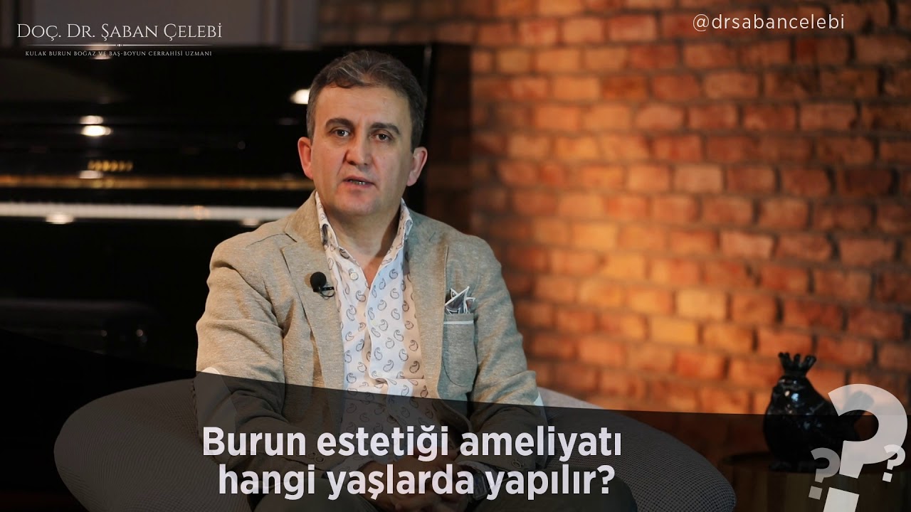 Burun estetiği hangi yaşlarda yapılabilir?