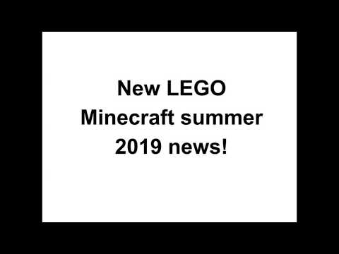 LEGO Minecraft 2019 summer sets 😱
